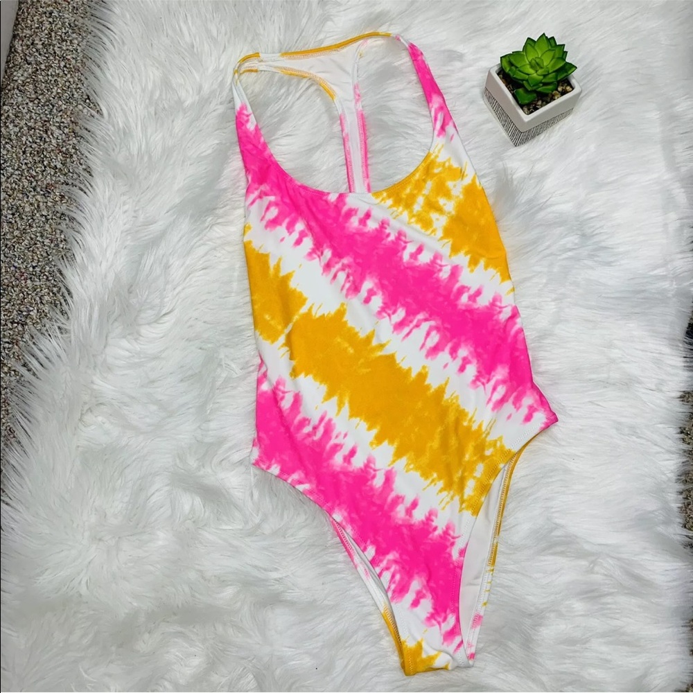 Aerie one piece tie dye swimsuit